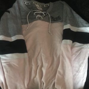 Pink sweater need gone ASAP